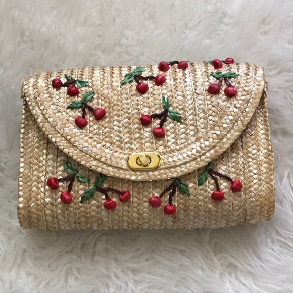 Handbags - Clutch basket cherry 🍒 bag